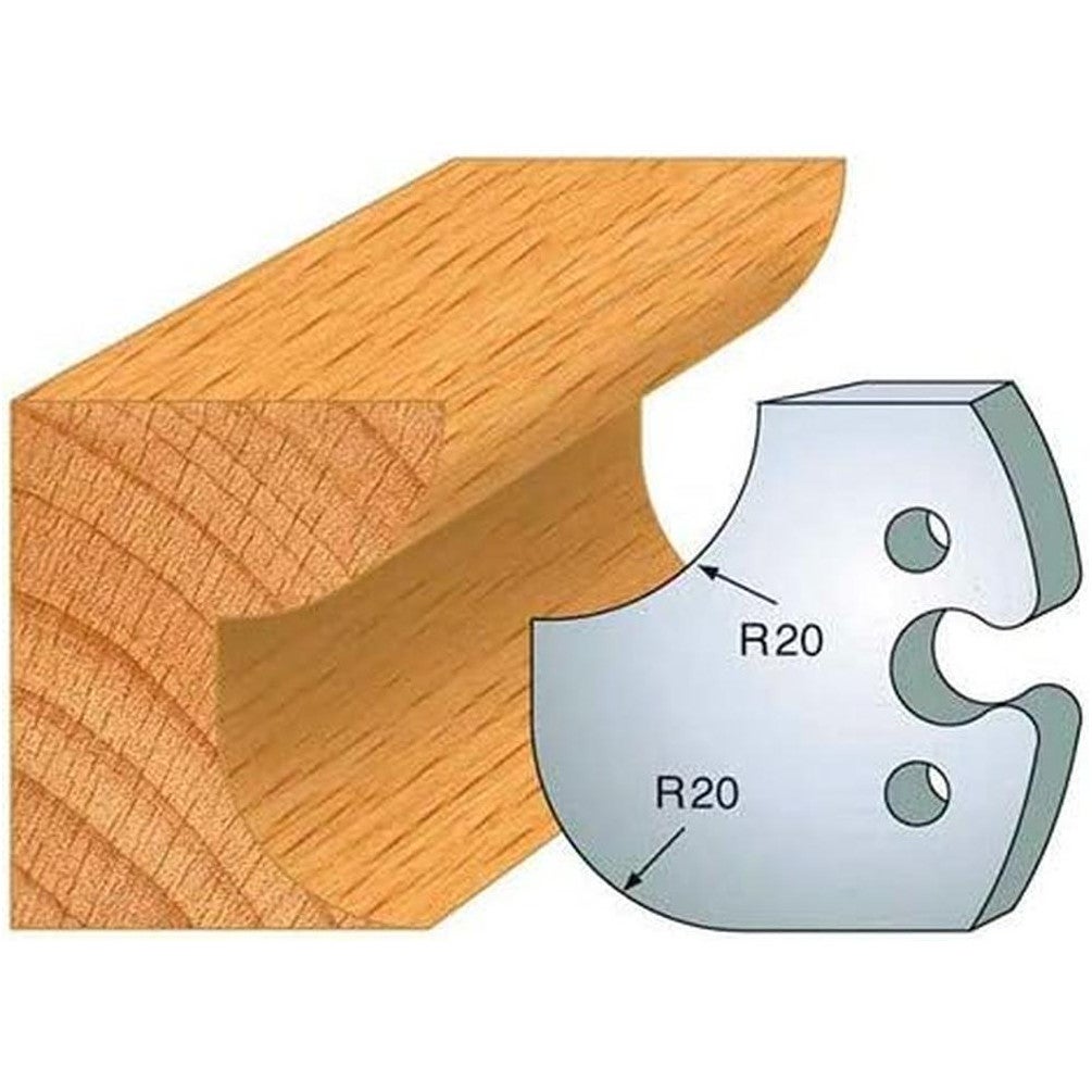 Jeu de 2 Fers Profilés Acier HT 50 x 5,5 mm - N°238 Congé et 1/4 de ...