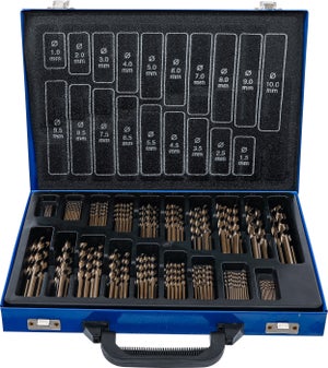 Lot De 10 Forets Hélicoïdaux HSS-Co 5% Cobalt 3,2 Mm - Pour Acier Inox Et Métal - Neuf