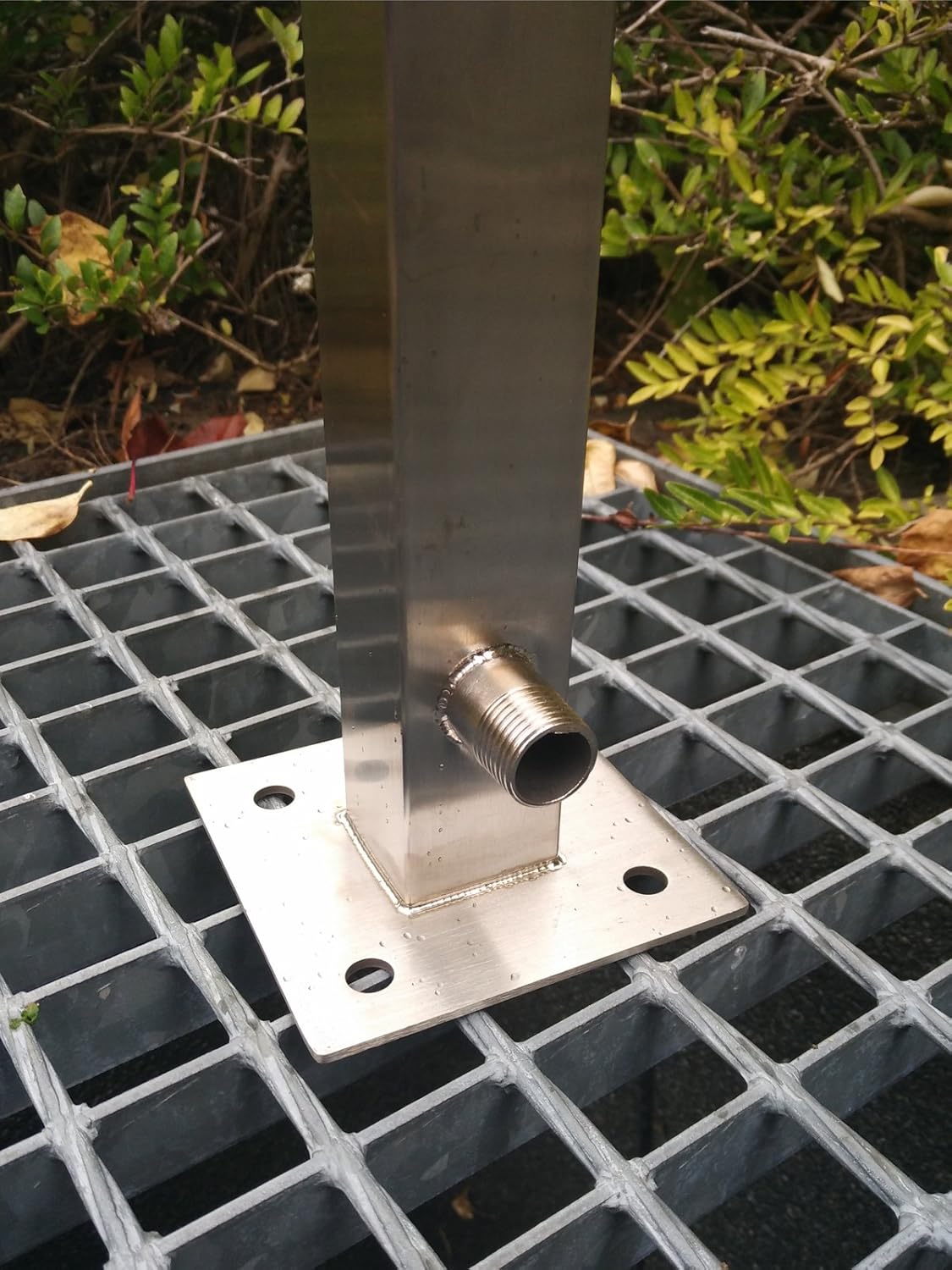 Kolumna wodna Köhko 650 mm wykonana ze stali nierdzewnej Kran ogrodowy V2A