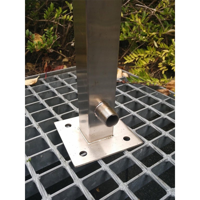 Kolumna wodna Köhko 650 mm wykonana ze stali nierdzewnej Kran ogrodowy V2A