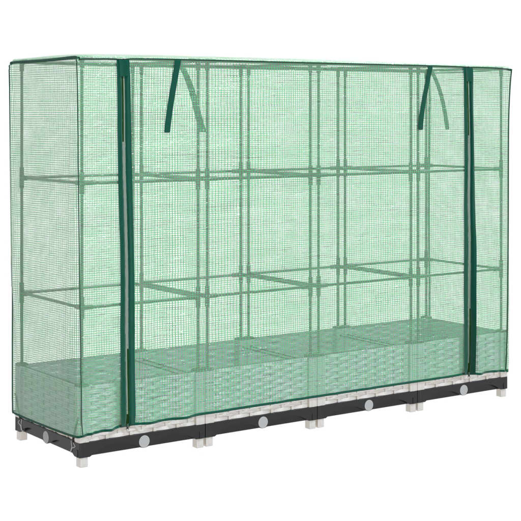 IDMarket - Serra Invernale A Parete Con Apertura Frontale 100 X - Foto 10