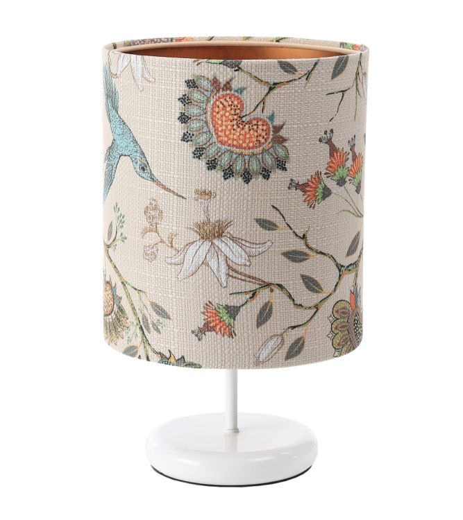 Lampa stołowa ORIENT-C-W wielokolorowa/miedziana