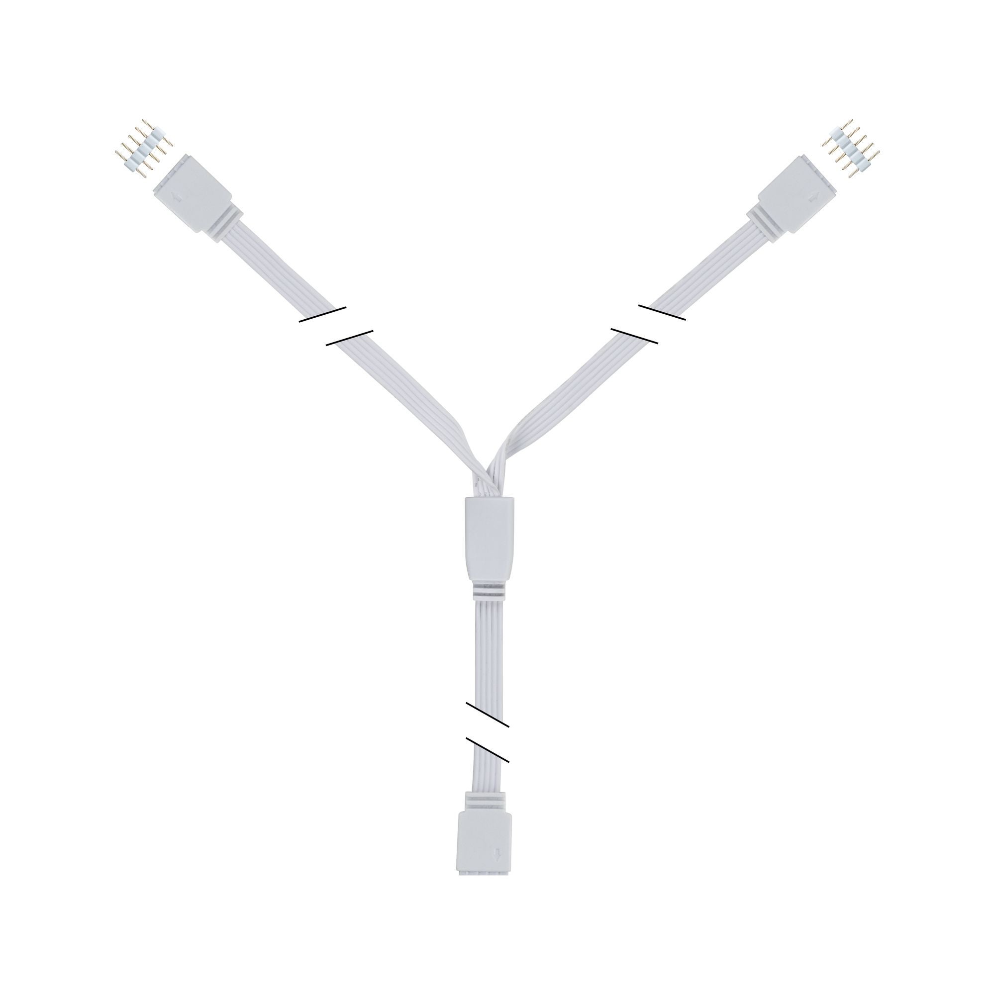 MaxLED accessoires Connecteur Y-Connecteur Blanc - 2