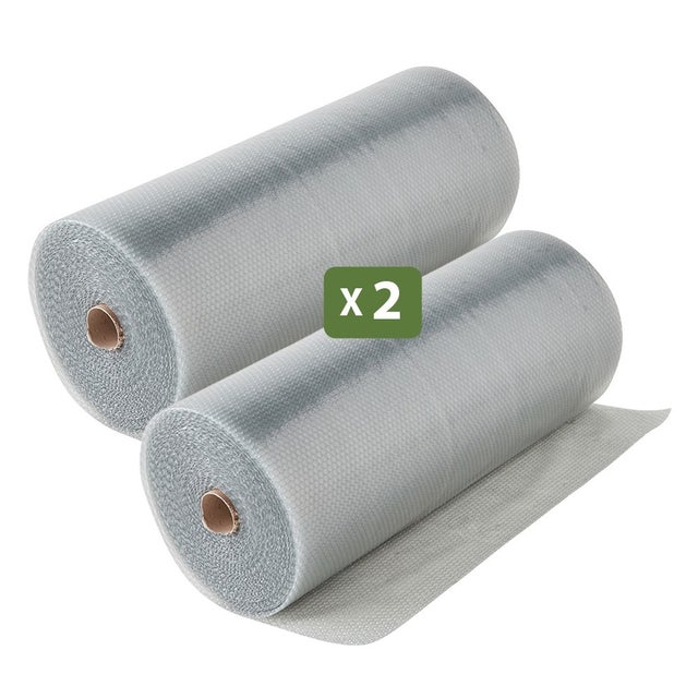 Papier bulle recyclé - Déménagement et expédition - 1 x 100 m - 70% recyclé