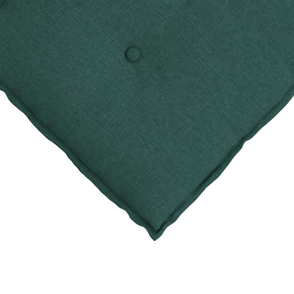 Coussin de Dos Vert foncé 50 x 19 x 45 cm tissu vidaXL - 7