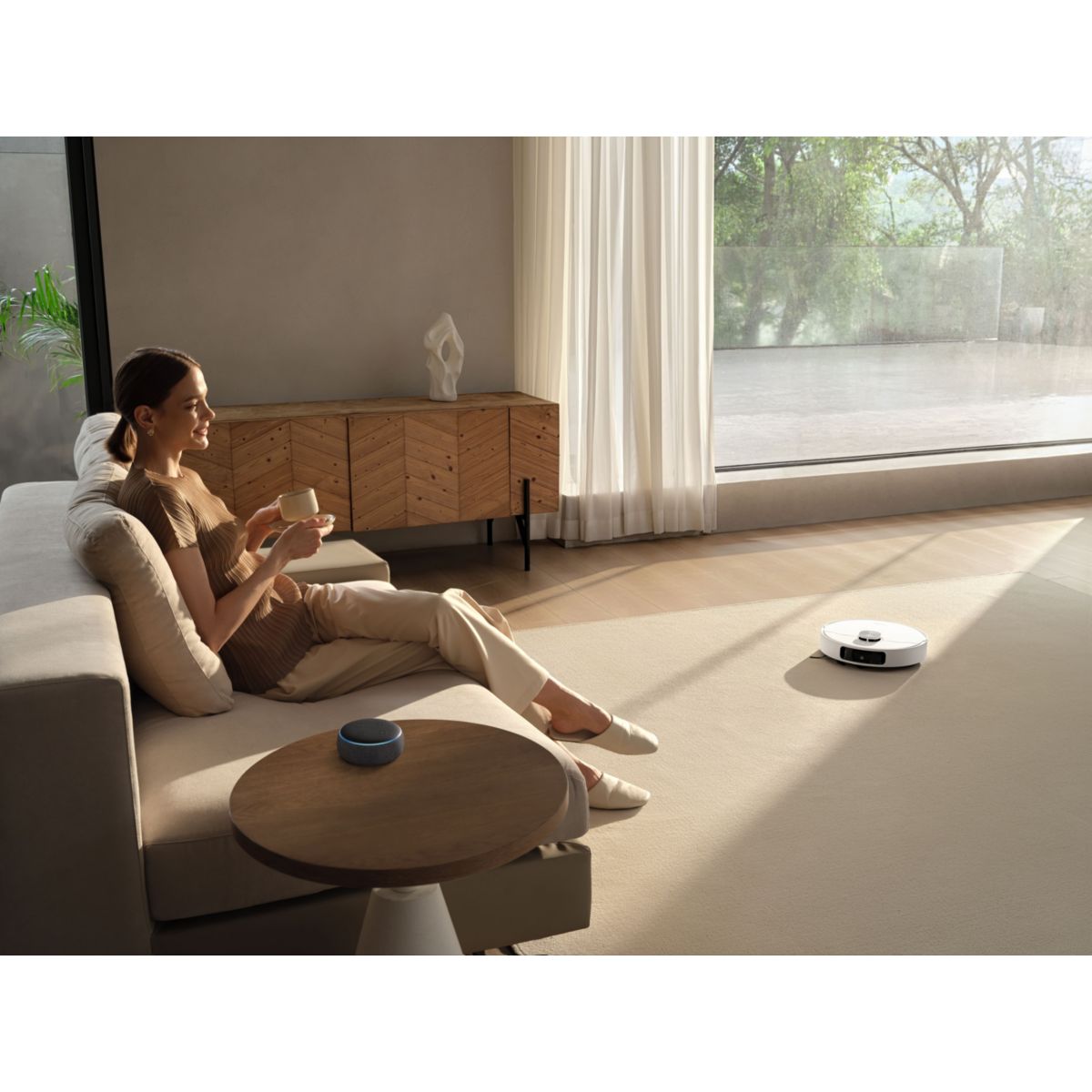 Aspirador robô sem saco Dreame L10s Ultra Gen 2, branco - 4