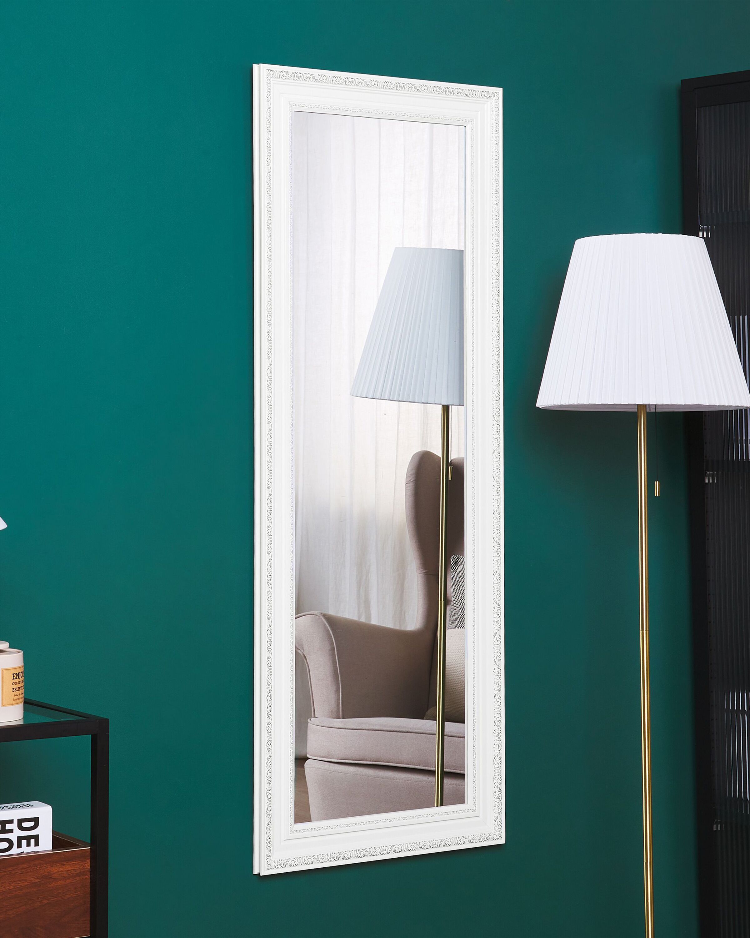 Specchio VERTOU 50 cm 130 cm Bianco - 2