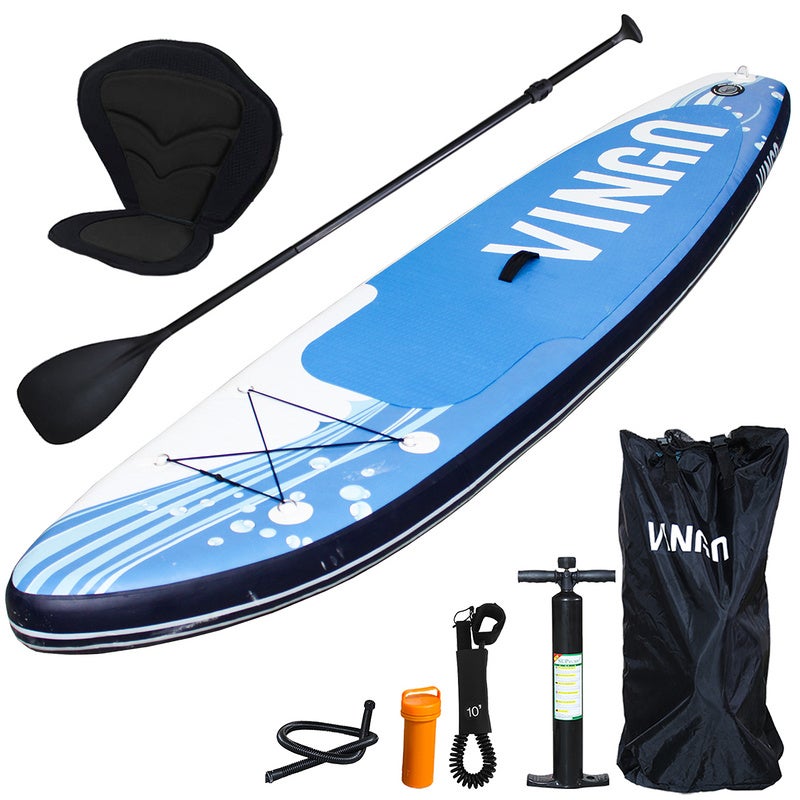 SKINFOX Siège Kayak Avec Dossier Haut Pour SUP Board Et Paddle - Confort Premium Antidérapant