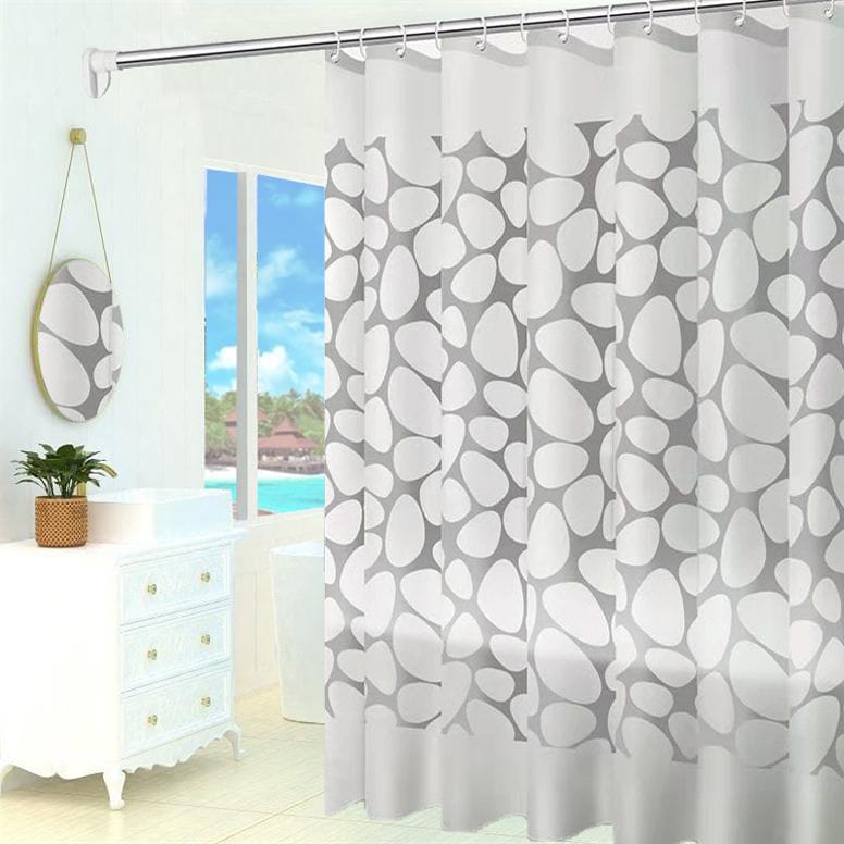Tenda da doccia 200x200 cm con 16 ganci, extra larga, appesantita Tenda da doccia 200x200 cm con 16 ganci, extra larga, appesantita