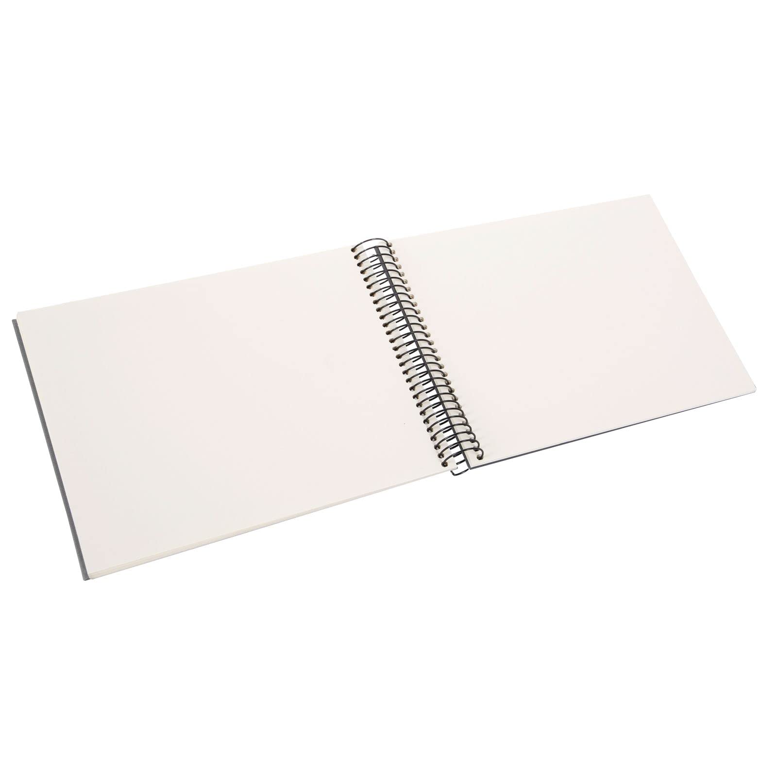 goldbuch 20725 - Album fotografico a spirale Bella Vista, 24 x 17 cm, con 40 pagine bianche, album dei ricordi, in lino, per foto e foto da incollare, - 3