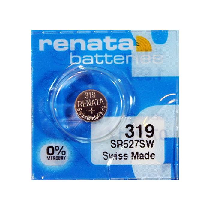 Blister de 1 Pile bouton oxyde argent X319 SR527SW RENATA | Leroy Merlin