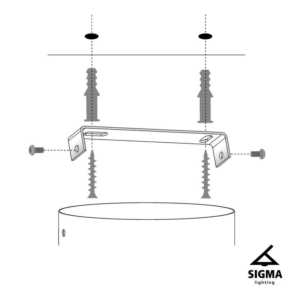 Lampa wisząca Gama złoto-biała 1xG9x12W szklana kula wym: 95 x 14 x 14 cm metal SIGMA - 5