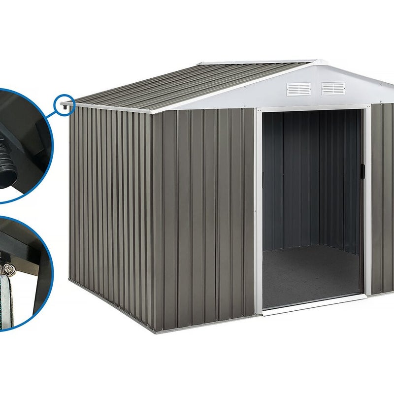 Metalowa szopa ogrodowa "Dallas"