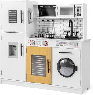 Cucina Giocattolo per Bambini, Cucina Legno per Bambini Con Forno