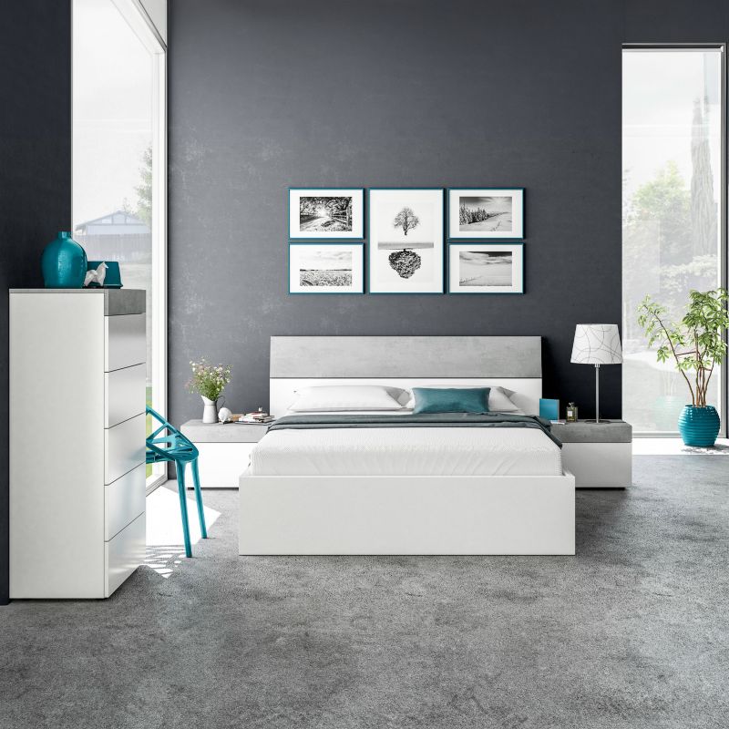 Tête de lit Tekkan avec tables de chevet - 3