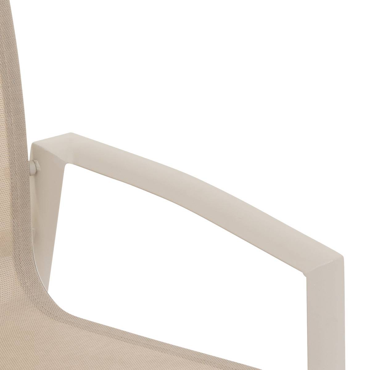 Fauteuil de jardin empilable 