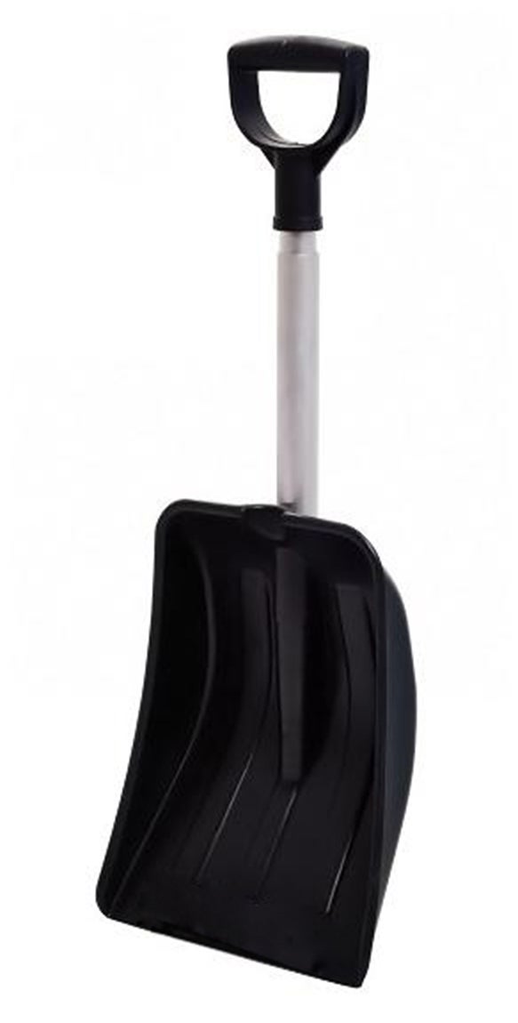 Pelle à Neige Télescopique Prime Garden ALPEN1 - Poignée En D, Bord Aluminium, 3 Longueurs (jusqu'à 81,5cm) - 3