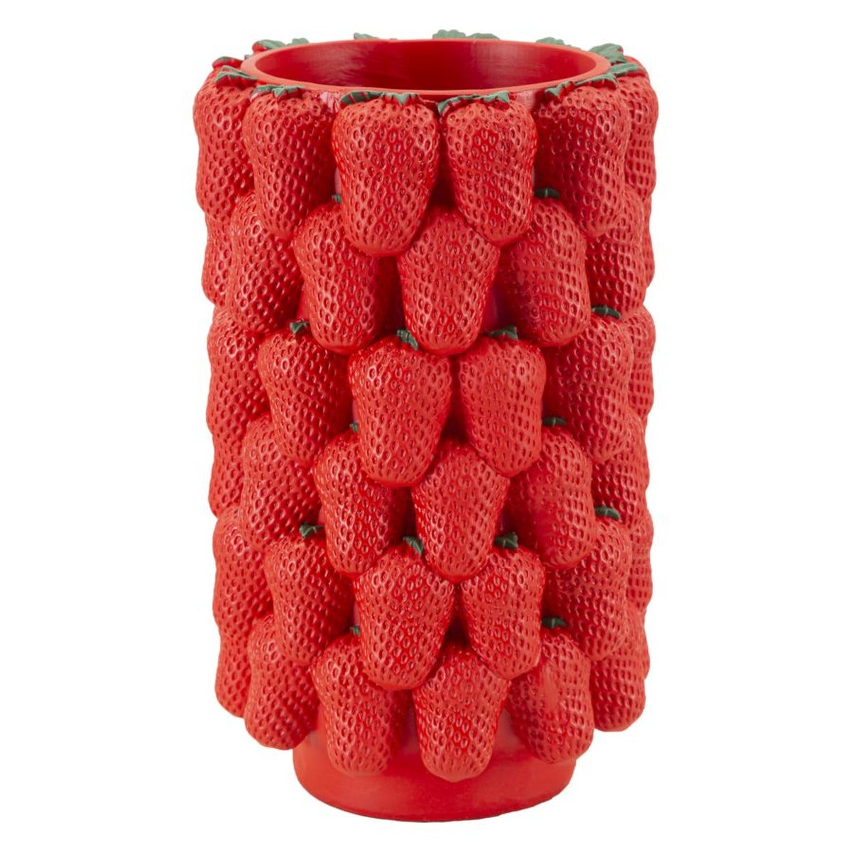 Wazon Dekoracyjny Truskawki, Poliżywica, Czerwony, Seven Design