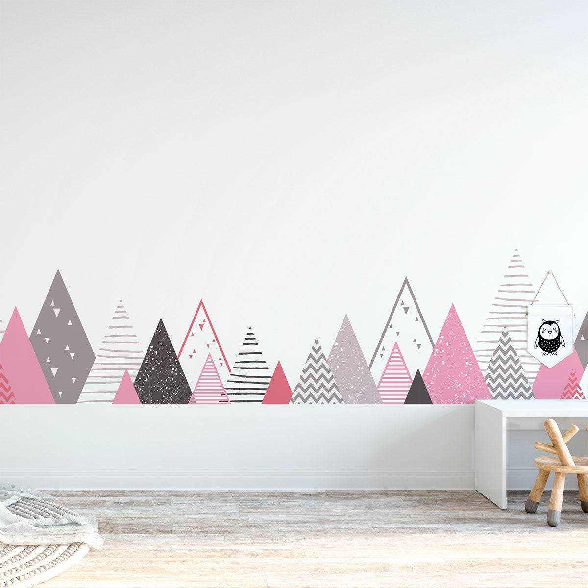 Adesivo bambino di montagna scandinavo dorchka - Sticker adesivo - adesivi murali - 40x65cm - 6