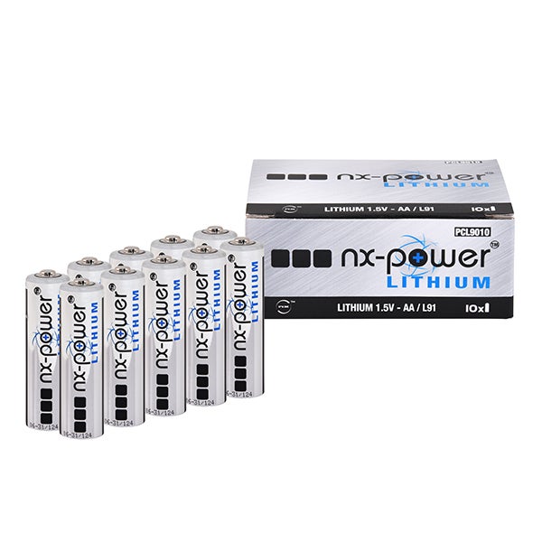 NX - Pile lithium AA - L91 Nx-Power Lithium 1.5V 2800mAh | Leroy Merlin