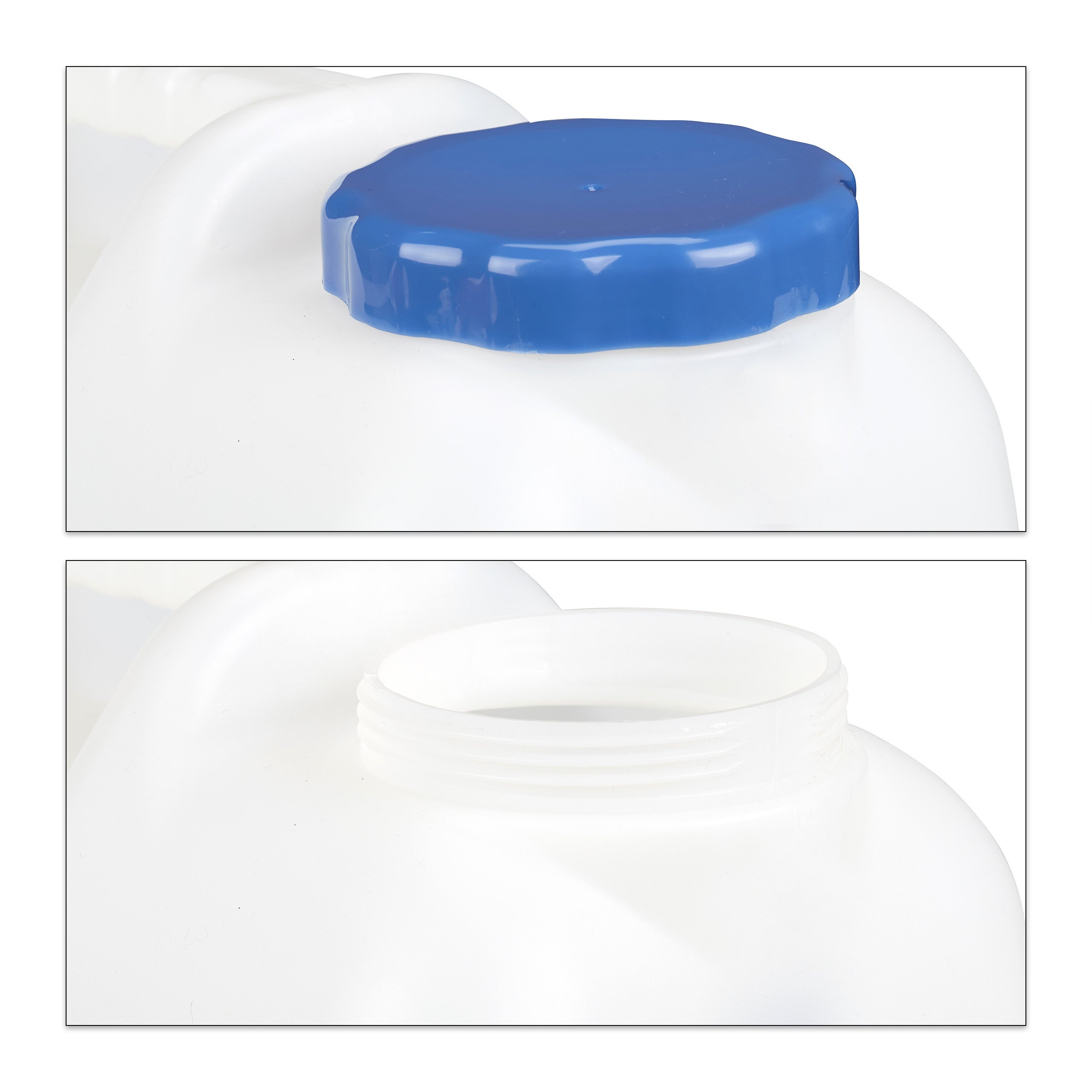 Jerrycan jerricane bidon d’eau réservoir 15 L robinet bouchon sans BPA camping voiture festival, blanc, Relaxdays - 7