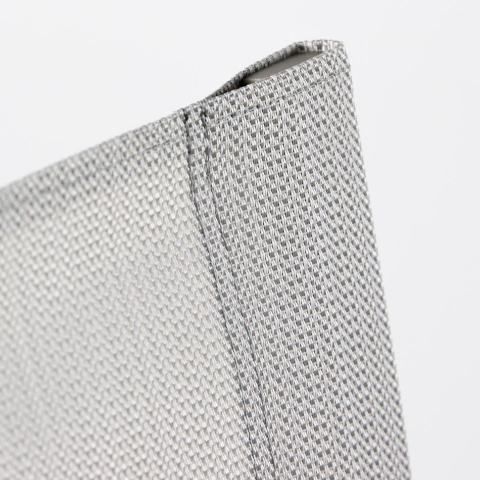 Juego de 2 sillas directoras plegables de aluminio blanco 48x56x86 cm - 6