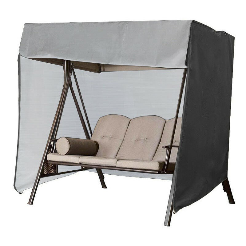 (223*152*183 cm) Pokrowiec na huśtawkę/ochraniacz na siedzisko, odpowiedni do huśtawek ogrodowych, wodoodporna tkanina Oxford, trwały pokrowiec na hu