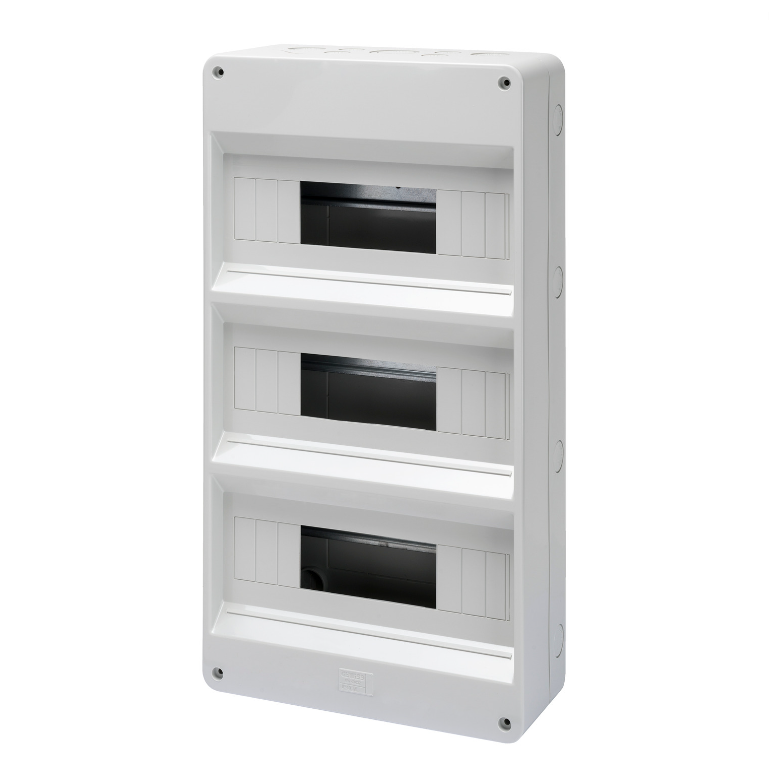 Centralino Parete 18 Moduli Elettrocanali - Bianco IP40 Con Morsettiera - Foto 10