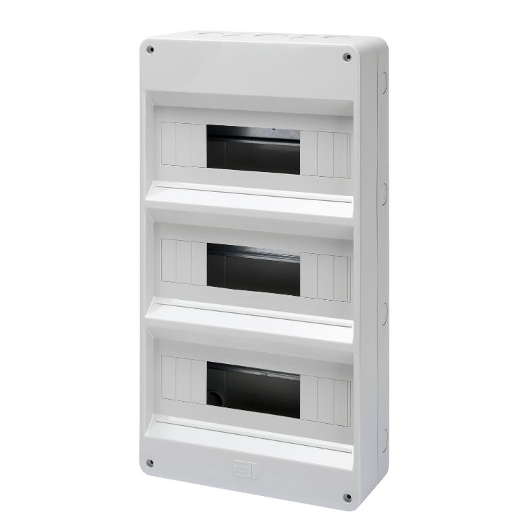 Centralino Parete 18 Moduli Elettrocanali - Bianco IP40 Con Morsettiera - Foto 10