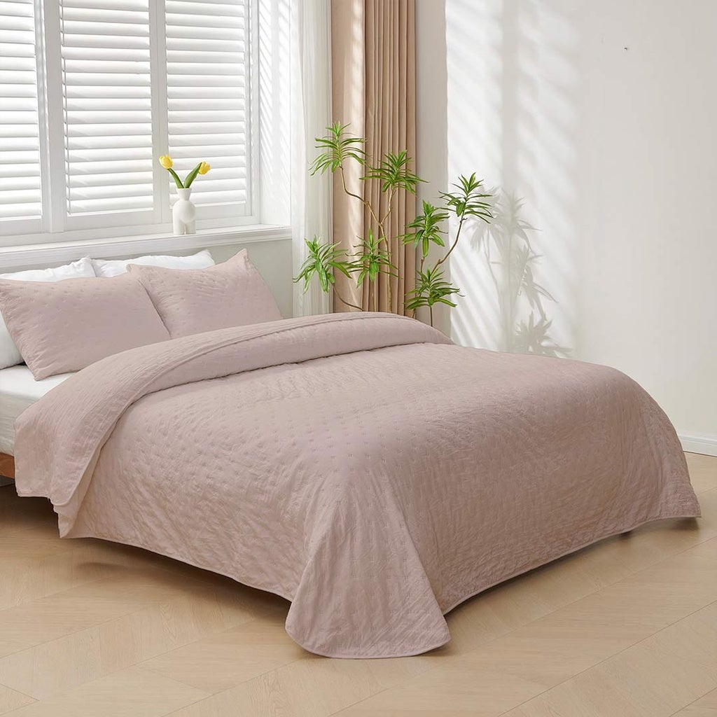 Colcha Rosa COLCHA BOUTI GRETA GARBO ROSA ICELANDS 135 CM | Leroy Merlin