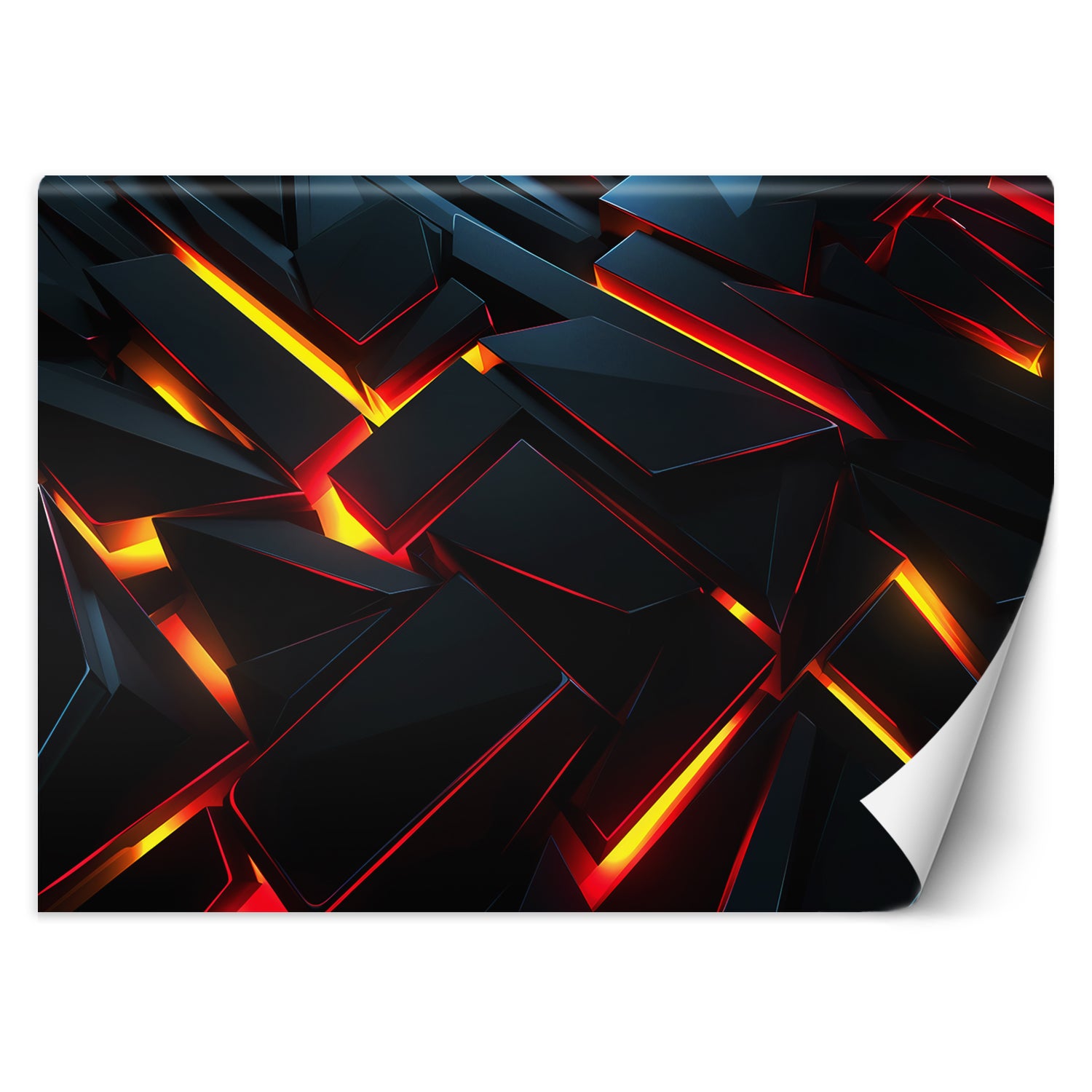 Fototapeta, Futurystyczna abstrakcja 3D 200x140