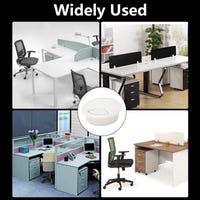 Organizador De Cables Para Debajo Del Escritorio - Sin Taladro, Con Adhesivo, Para Regletas Y Routers