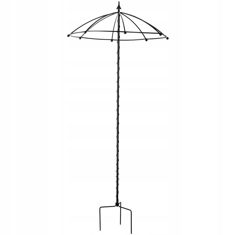 PARASOLKA PODPORA OGRODOWA NA RÓŻE PNĄCZA BLUSZCZ PERGOLA METALOWA 190 cm