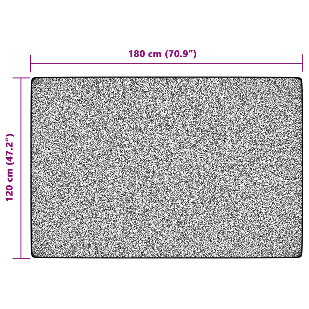 Tapis intérieur extérieur | Tapis de jardin à poils courts 120x180cm antidérapant CFW434412 - 8