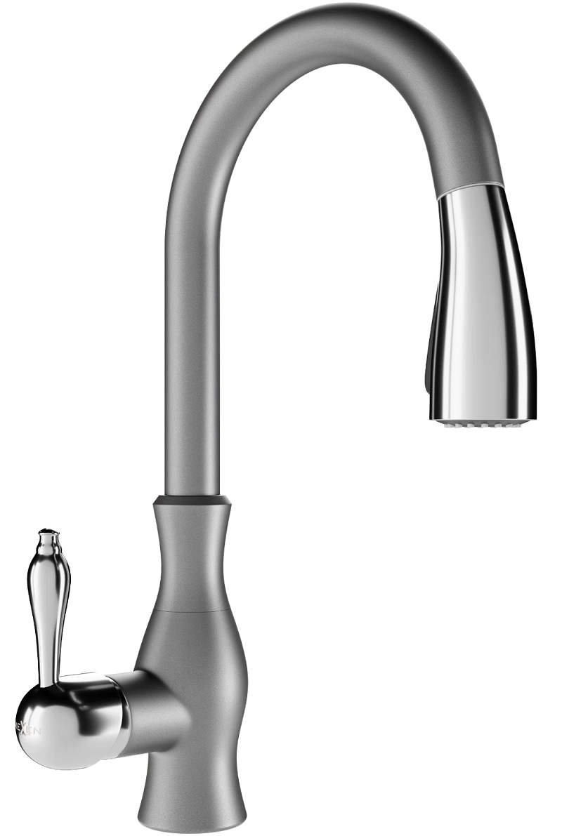 Mexen Savita bateria kuchenna, szara - 672601-61