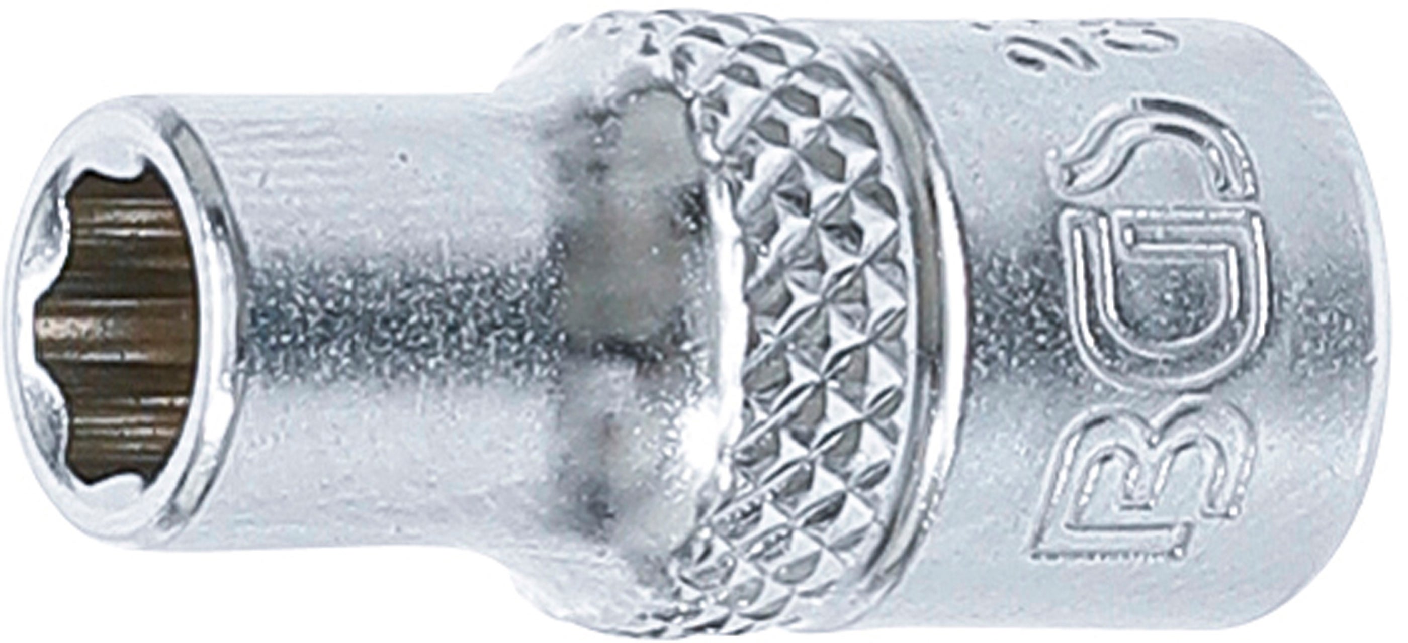 BGS Nasadka Super Lock, napęd kwadratowy wewnętrzny 6,3 mm (1/4") SW 5,5 mm - 2343