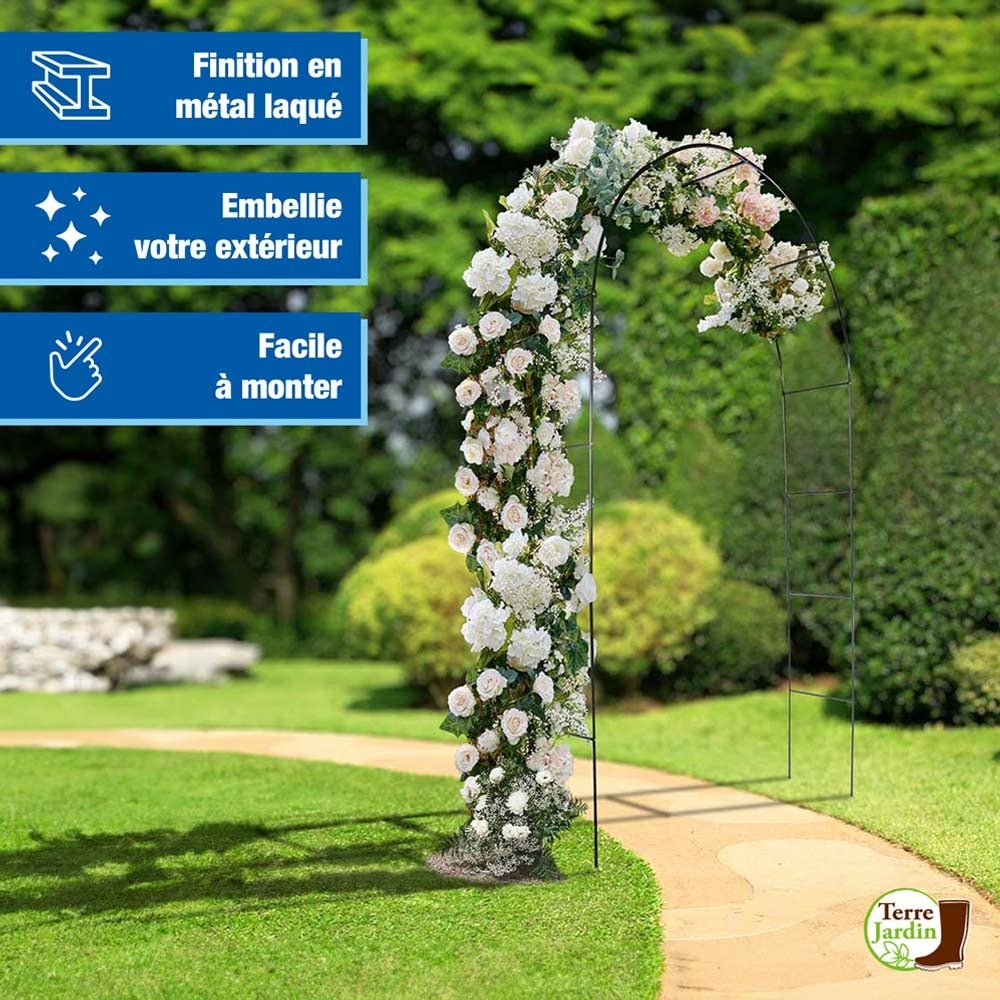 Panneau Métal étain Vintage Jardin - Planter Un Jardin C'est Croire En Demain - 12x8 Pouces