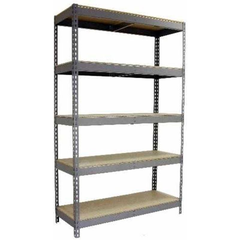 SCHULTE Regalwelt Rayonnage charges lourdes avec 5 tablettes en MDF, 180x130x45 cm (HxlxP), 150