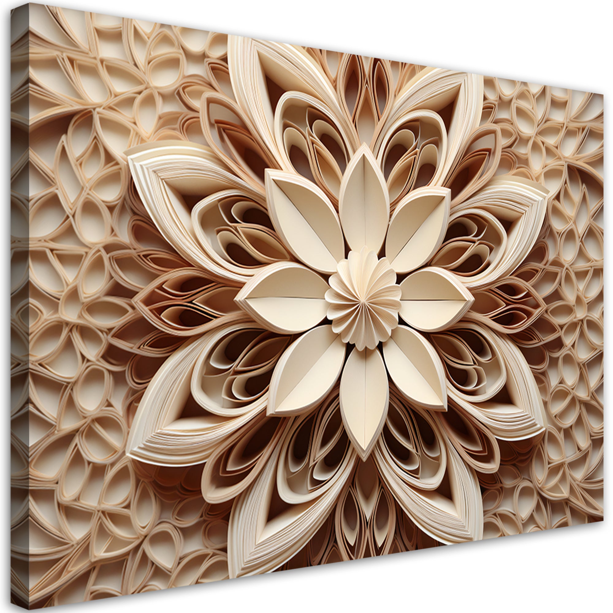 Obraz - Abstrakcja kwiat 3d 60x40