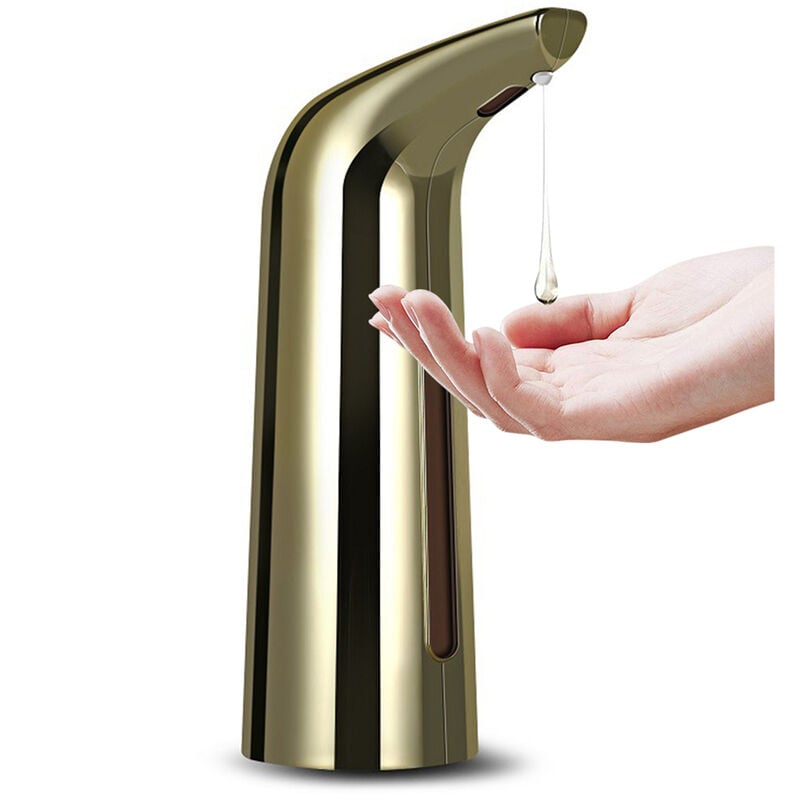 Distributeur savon cuisine encastrable Luisina inox doré or