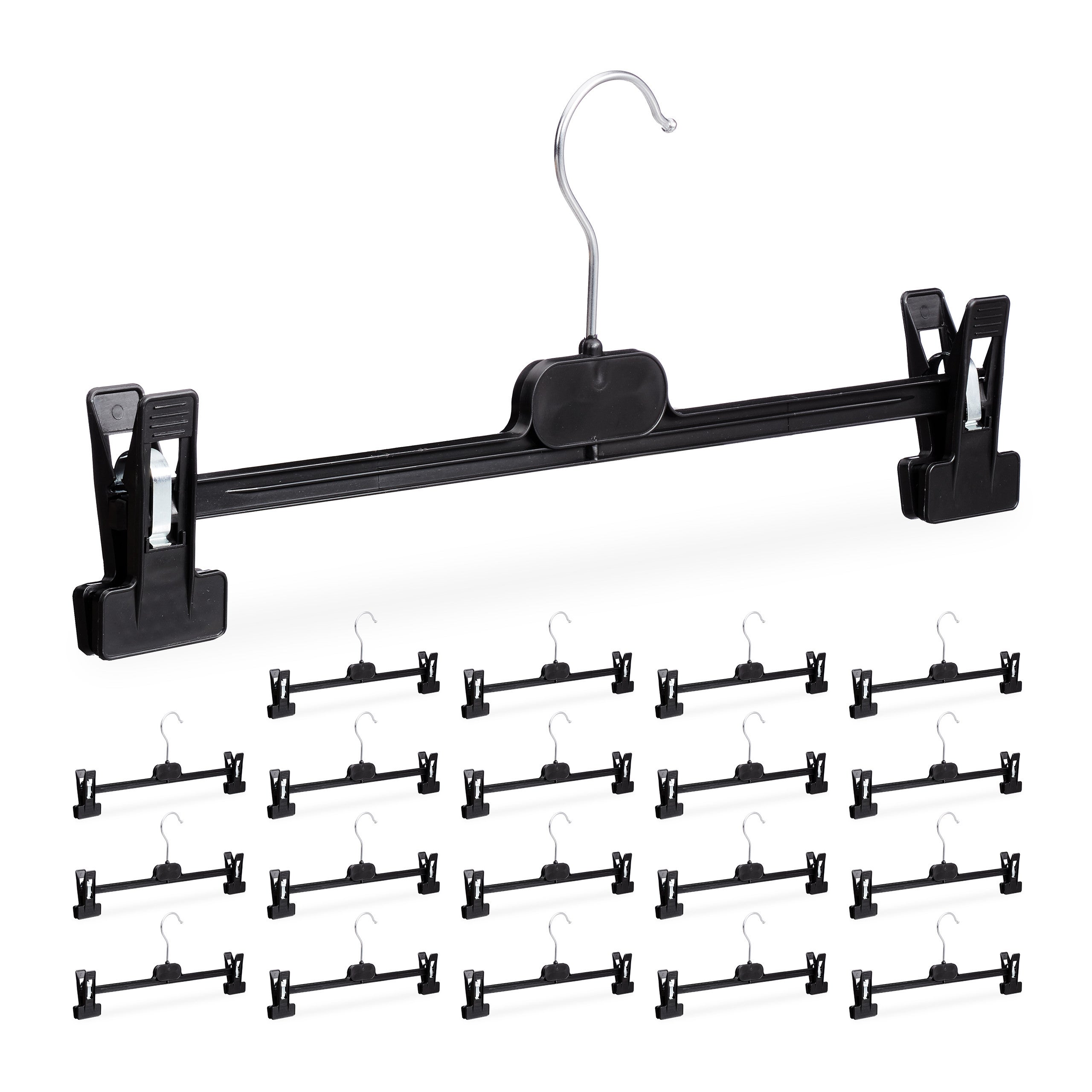 Lot de 8 cintres plastique bi-matière
