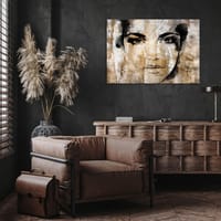 Image Impression sur toile 70x50 cm acte de buste de femme Image Impression sur toile 70x50 cm acte de buste de femme