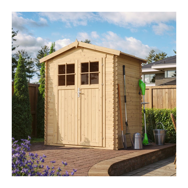 Timbela Domek Narzędziowy + Podłoga 180 x 130 cm – 2 m2 M367F+M367G