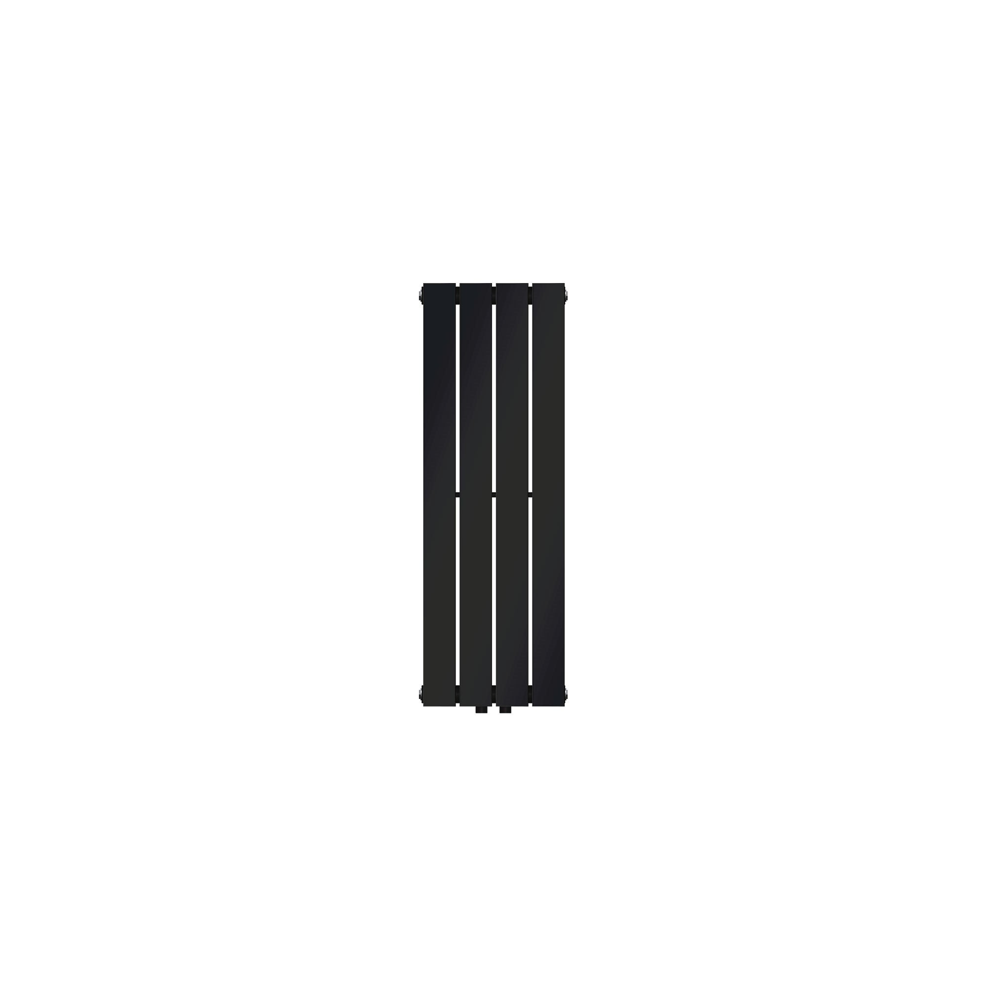Panel Radiador Panel Radiador Monocapa Negro Mate Radiador Plano Radiador de Diseño ...