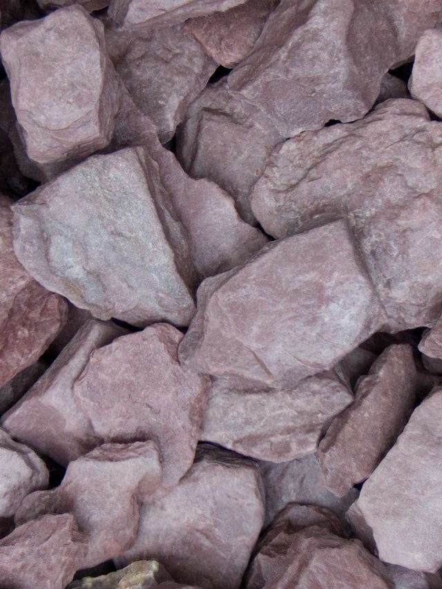 Ardoise violette gravier 1400kg Bigbag 1m3 | Livraison pas cher (30 - 60mm)