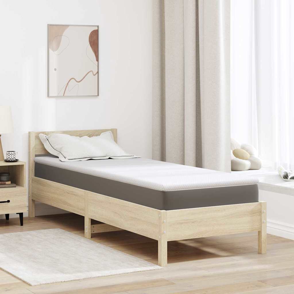 Nakładka na materac Biały 80 x 200 cm Tkanina jacquard vidaXL