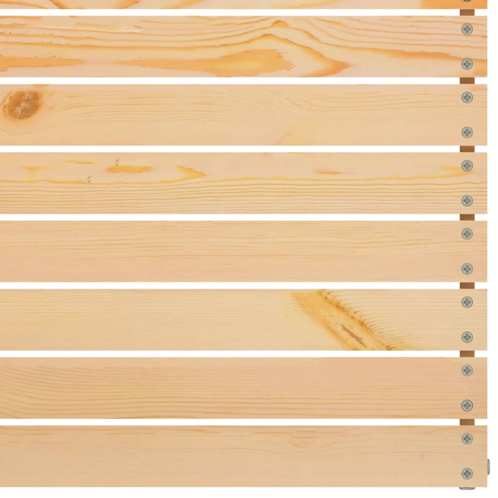 Salon bas de jardin en Bois Marron 7 personnes - 5