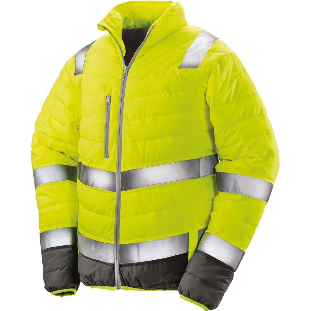 Genouillères Troxell Super-Douces Large Jaune Haute Visibilité - Neuf USA