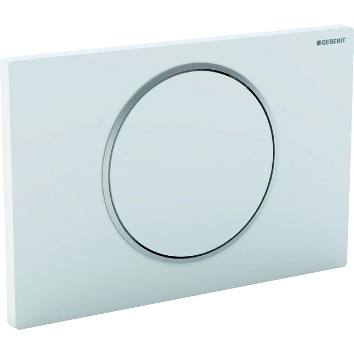 Plaque de Commande pour Toilette WC GEBERIT Delta 21 Pour Chasse d'Eau à Deux Volumes - 115.125.21.1 Plaque de Commande pour Toilette WC GEBERIT Delta 21 Pour Chasse d'Eau à Deux Volumes - 115.125.21.1