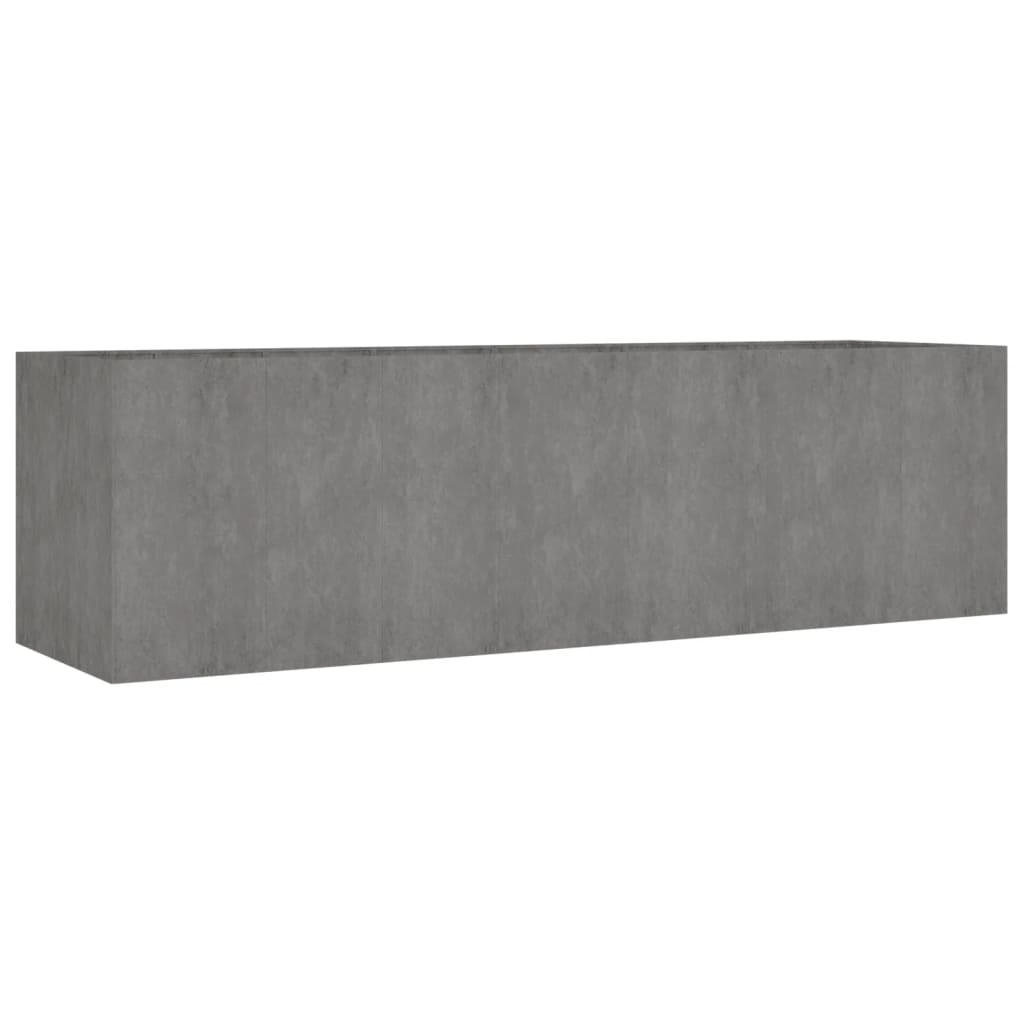Jardinière - Lit surélevé de jardin - Pot de fleurs 280x80x80 cm acier corten Couleur évolue n962l - 3